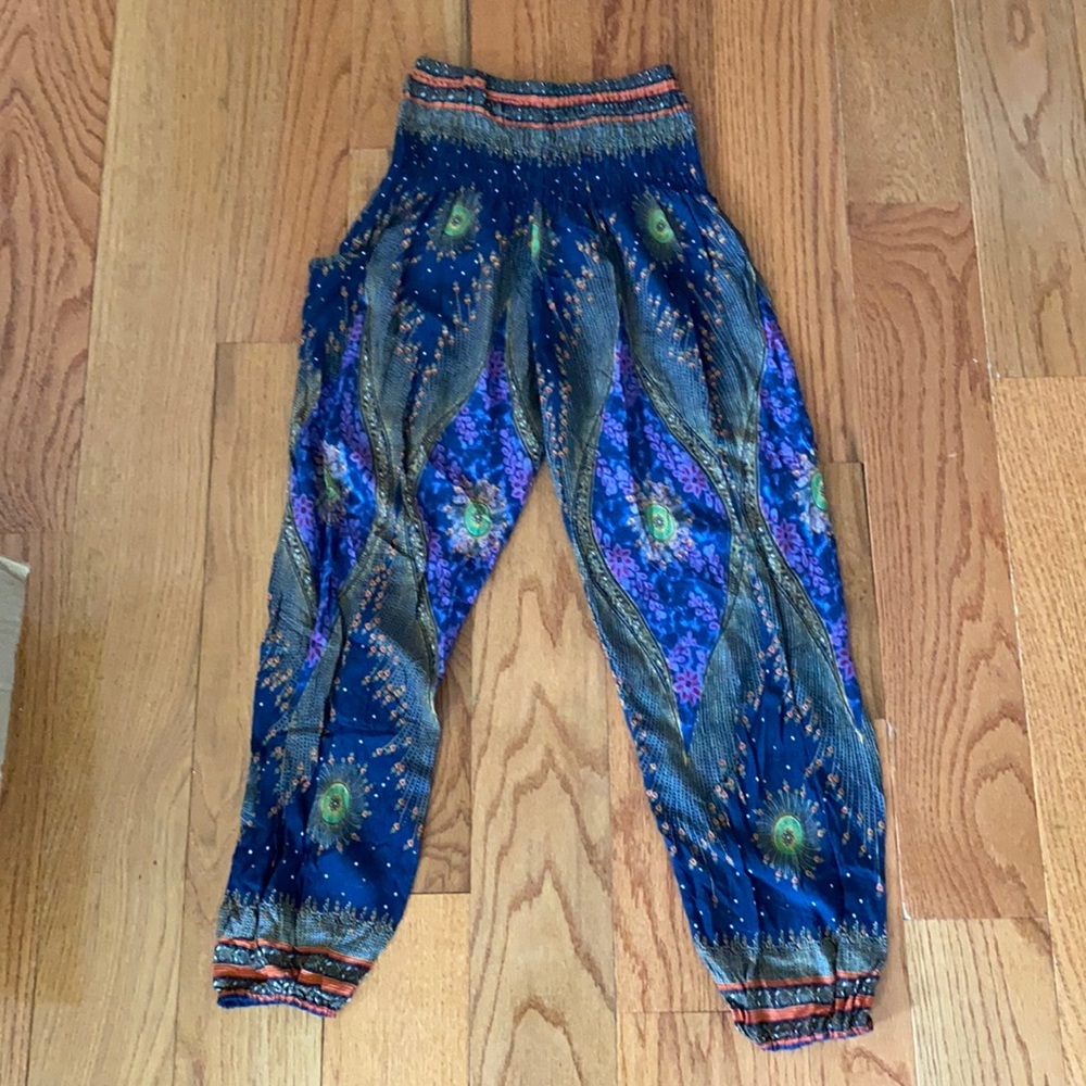 Peacock Harem Pants